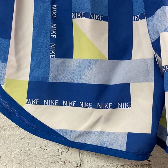 Nike Blue Green Athletic Short Built in Brief Dr--fit Small - Picture 5 of 11